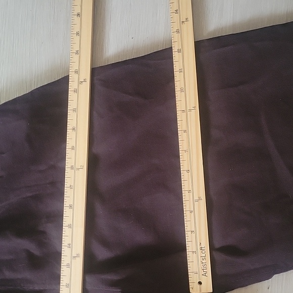 BRYN WALKER Brown Wide Leg Elastic Waist Pants 100% Cotton Made in USA Size XL - Picture 7 of 7